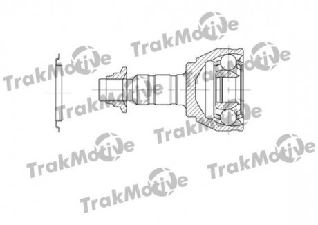 CHEVROLET ШРКШ зовнішній к-кт 34/30 зуб. CRUZE (J300) 1.7 D 12-, ORLANDO (J309) 2.0 D 11-15 Trakmotive 40-0671 (фото 1)