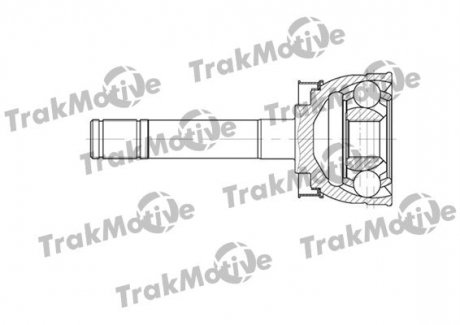 NISSAN Шрус внешний 28/25 зуб. PICK UP 98 Trakmotive 40-0695 (фото 1)