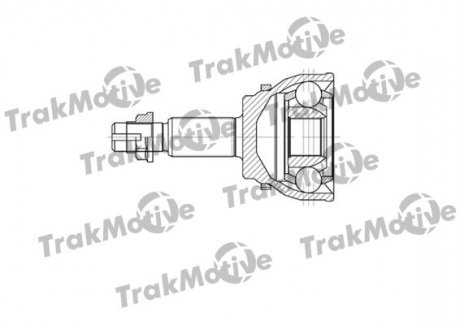 TOYOTA ШРКШ зовнішній з ABS к-кт 30/27 зуб з ABS Avensis Trakmotive 40-0737