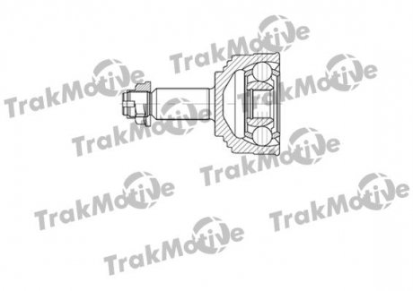 HONDA ШРКШ наружн.к-кт 26/30 зуб. CIVIC VI Hatchback (EJ, EK) 1.6 VTi (EK4) 95-01 Trakmotive 40-0746