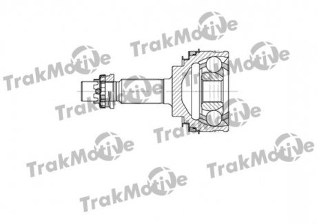 TOYOTA Шрус наружный с ABS к-кт 26/32 зуб. Camry 2.2 -01 Trakmotive 40-0749