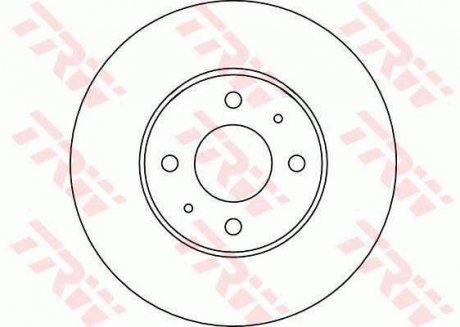 Гальмівний диск TRW DF4024