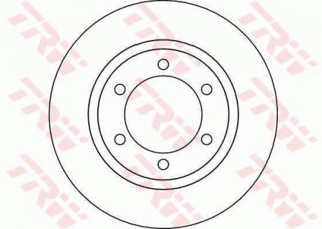 Гальмівний диск TRW DF4115