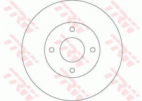 Тормозной диск TRW DF4169