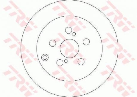Гальмівний диск TRW DF4417