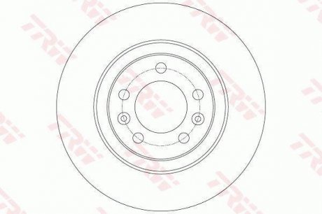 Гальмівний диск TRW DF6134