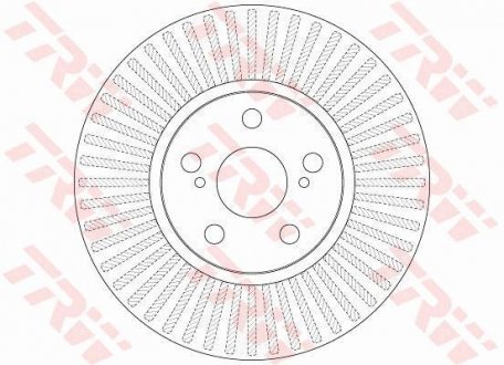 Гальмівний диск TRW DF6234