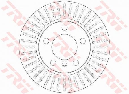 Гальмівний диск TRW DF6255