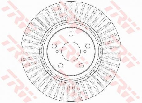 Гальмівний диск TRW DF6268