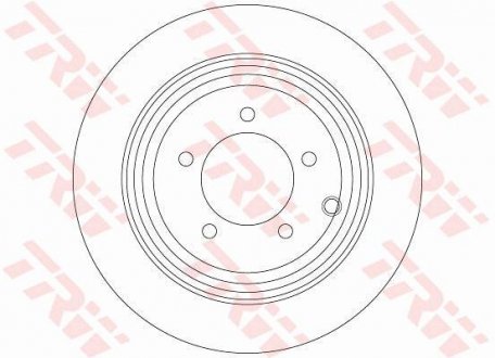 Гальмівний диск TRW DF6326