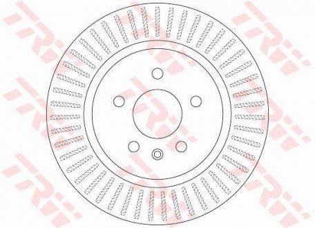 Тормозной диск TRW DF6371
