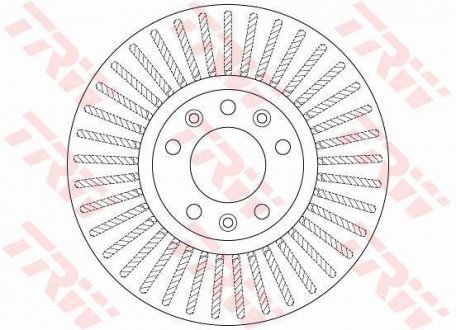 Гальмівний диск TRW DF6419