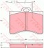 Комплект тормозних колодок, дисковий тормоз GDB165