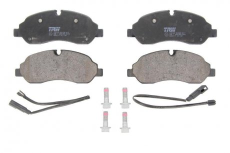 Комплект гальмівних колодок з 4 шт. дисків TRW GDB2117