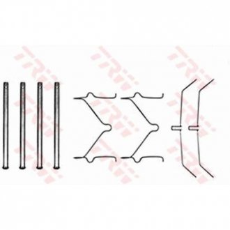 Комплект монтажний колодок TRW PFK208