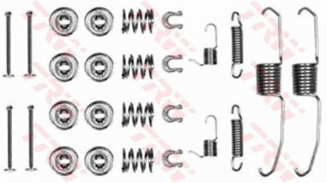 Монтажний комплект гальмівних колодок Camry/Carina/Celica/Corolla/Starlet "R "82-02 TRW SFK124