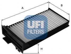 Фильтр салона UFI 53.104.00