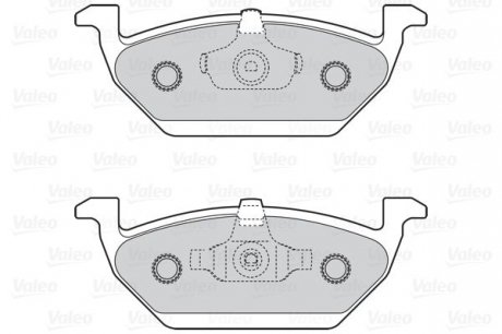 Тормозные колодки дисковые VAG A1/Fabia/Rapid/Roomster/Bora/Golf/Jetta/Polo/Up "1,0-2,0 "F "98>> Valeo 302029