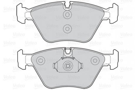 Тормозные колодки дисковые BMW/MG 3(E46)/X3(E83)/Z4(E85,86)/180/190/260 "2,0-4,6 "F "99-11 Valeo 302067