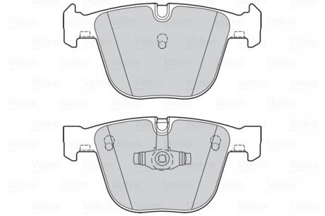 Тормозные колодки дисковые BMW 5/7 "R "08-17 Valeo 302290