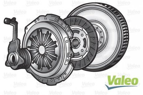 Комплект сцепления KIT4P с гидравлическим выжимным Valeo 845132