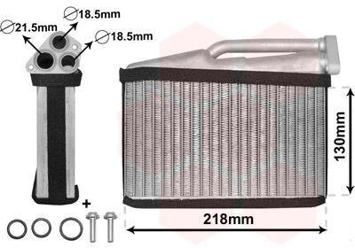 Радиатор отопителя BMW 5 E39/ X5 E53 05/00 &gt; 2/07 Van Wezel 06006541 (фото 1)