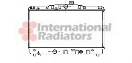 Радиатор охлаждения COROLLA EE90 1.3MT 87-92 Van Wezel 53002115