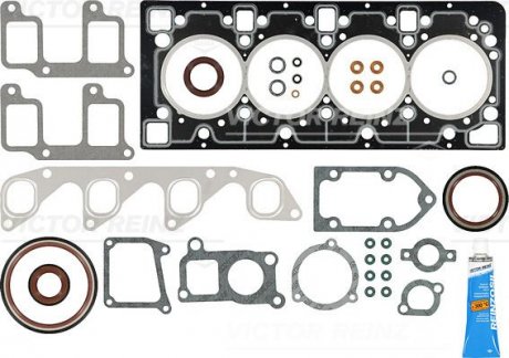 Комплект прокладок двигуна CITROEN/PEUGEOT Jumper,Boxer 2,5D 94-02 VICTOR REINZ 013411001 (фото 1)