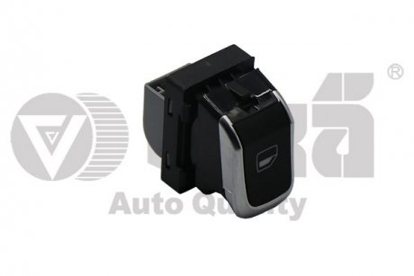 Кнопка склопідйомника (хром) Audi A1 (10-),Q3 (11-) VIKA 99591802401