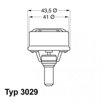 Термостат WAHLER 3029.89