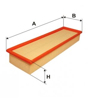 Фільтр повітряний OPEL, RENAULT (WIX-Filtron UA) /AP015 WIX FILTERS WA6178 (фото 1)