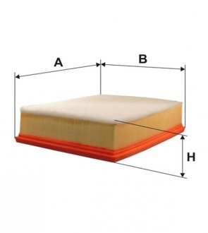 Фильтр воздушный, 2.5TDI 96-03 (для пыльных условий) WIX FILTERS WA9468
