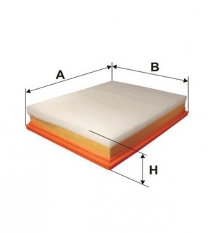 Фильтр воздушный, 3.0 dCI 03- WIX FILTERS WA9519