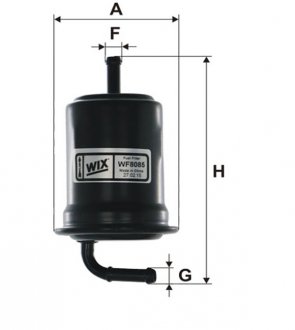 Фильтр топл. /PP887 (WIX-Filtron) WIX FILTERS WF8085