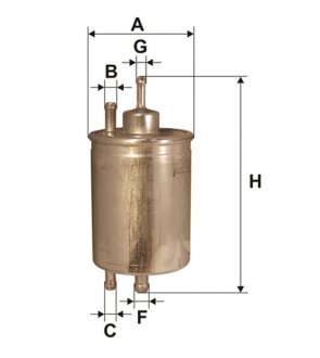 Фільтр топл. (WIX-Filtron) /PP947/1 WIX FILTERS WF8175 (фото 1)