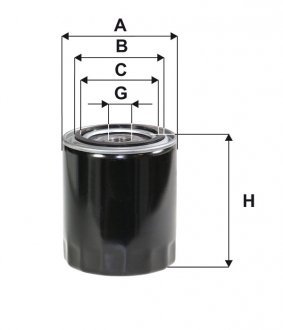 Фильтр масляный, VAG 2.4-3.0 91-08 WIX FILTERS WL7321