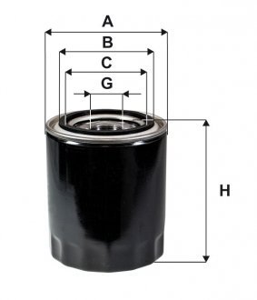 Фільтр оливи WIX FILTERS WL7450 (фото 1)