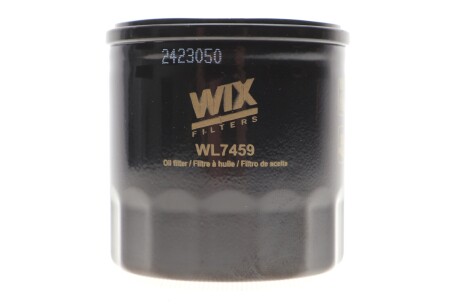 Фильтр масляный, B-Max 12-, C-Max 10-, Fiesta 09-, Focus 99-07, Mondeo 07- WIX FILTERS WL7459