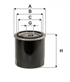 Фильтр масляный, 1.9 dCi, 08- Megane III, Scenic III WIX FILTERS WL7482