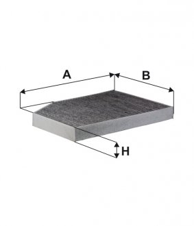 Фільтр салону WIX FILTERS WP2205 (фото 1)