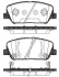 Колодки гальмівні P12983.02