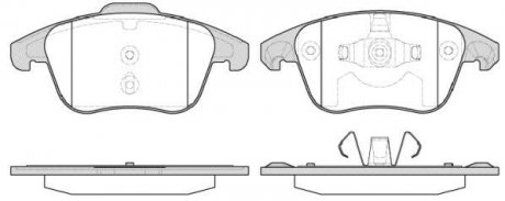 Колодки гальмівні WOKING P13493.30