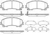 Колодки гальмівні диск. перед. (вир-во Remsa) Nissan X-Trail (14-), Infiniti Q50 (13-) (P15073.12) WOKING P1507312