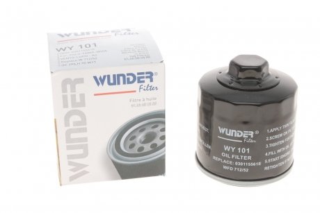 Фильтр масляный WUNDER FILTER WY 101